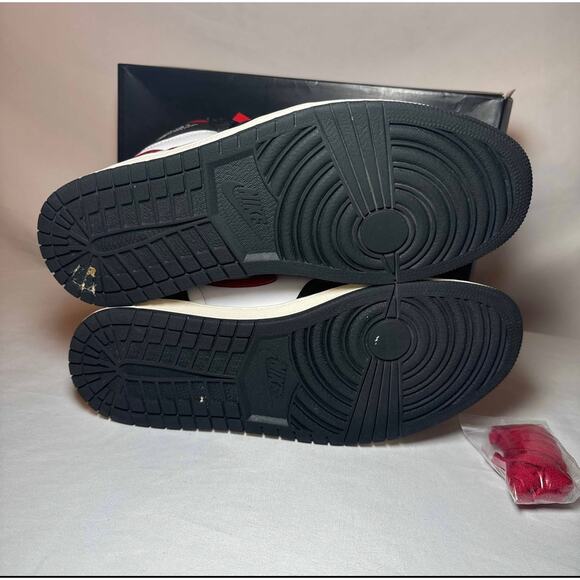 Size 11 - Nike Air Jordan 1 Retro High OG Gym Red Men's Shoes Ships Now - Picture 6 of 10